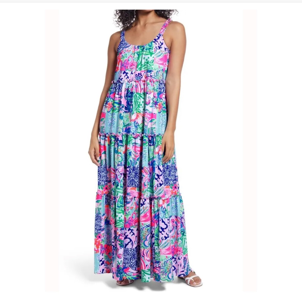 Loro tiered maxi dress